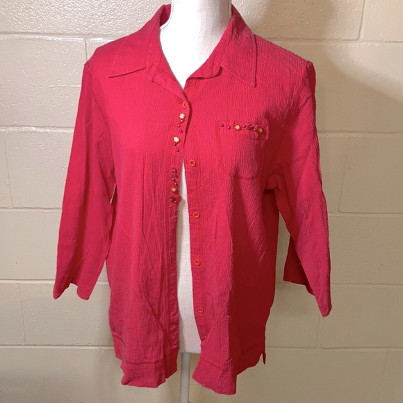 Graff by UM company Button up blouse - Picture 1 of 6